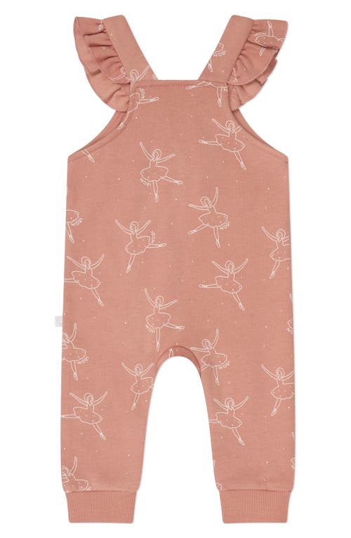 Mori Print Ruffle Romper In Ballerina Day Print
