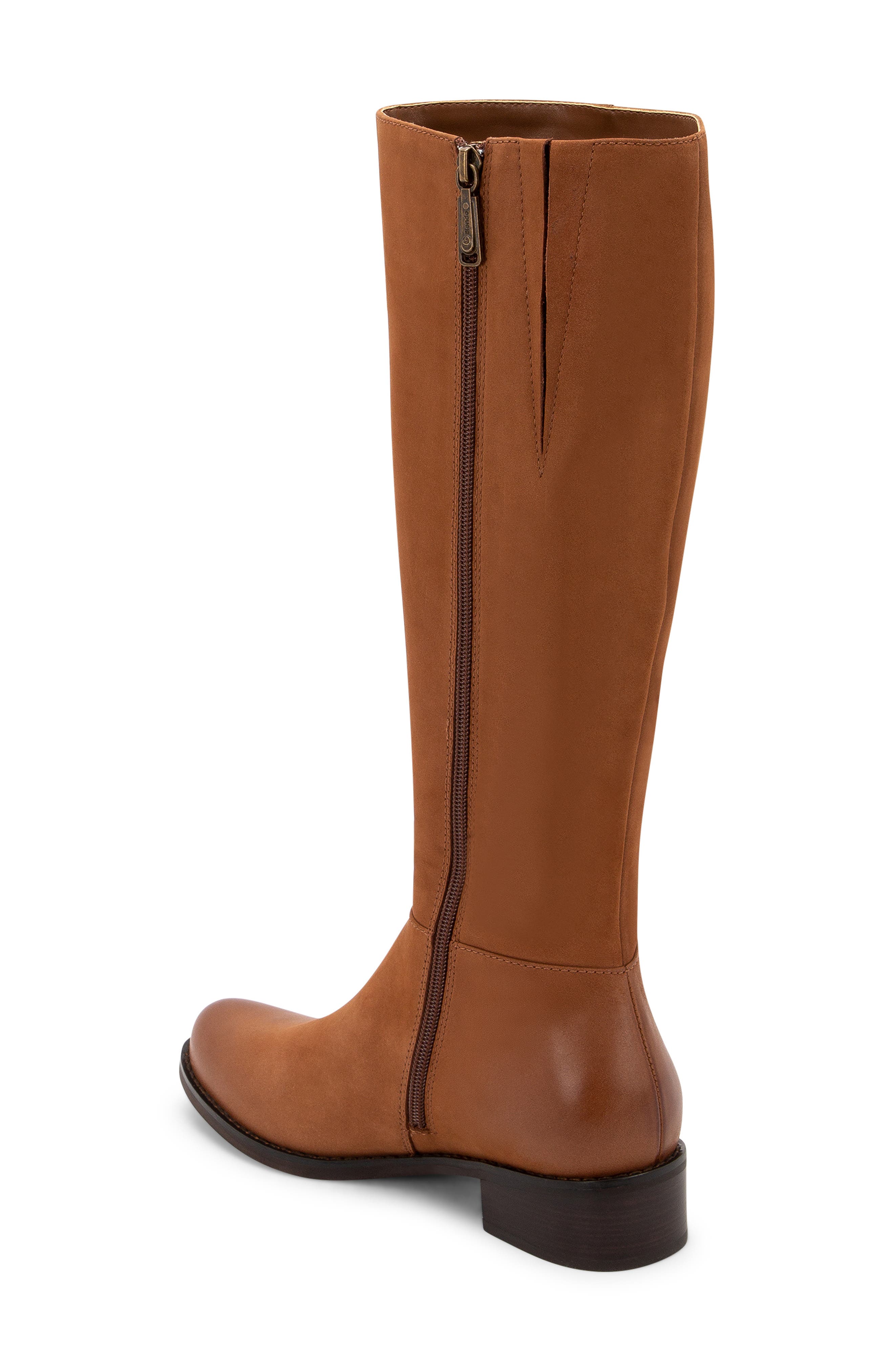 Vica Waterproof Boot, Alternate, color, COGNAC NUBUCK