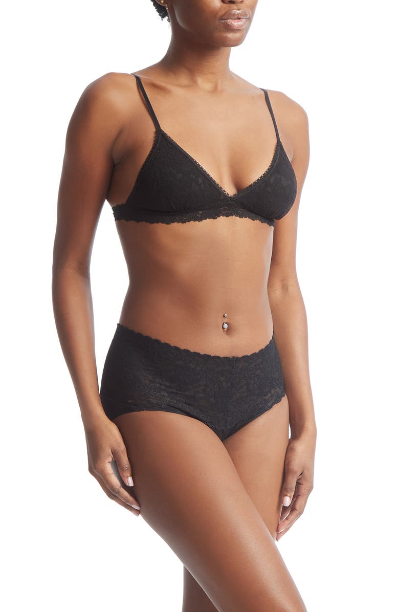 Hanky Panky Daily Lace<sup>™</sup> Padded Triangle Bralette, Alternate, color, 