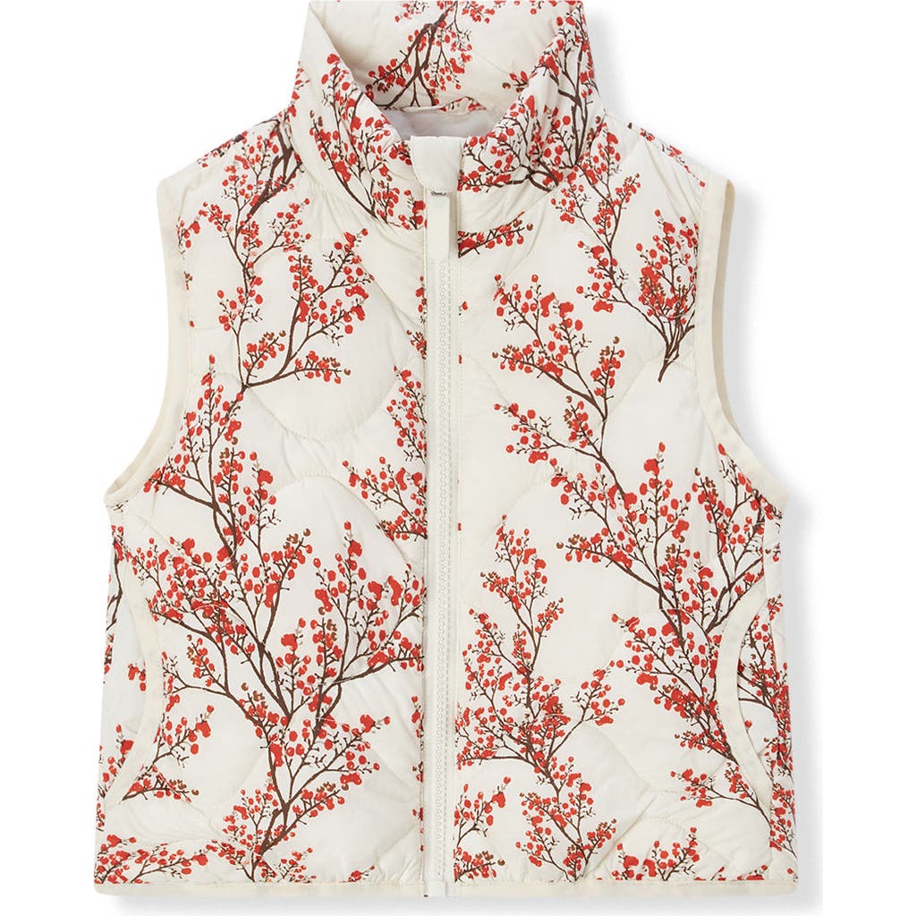 Milkbarn Down Vest In Purple