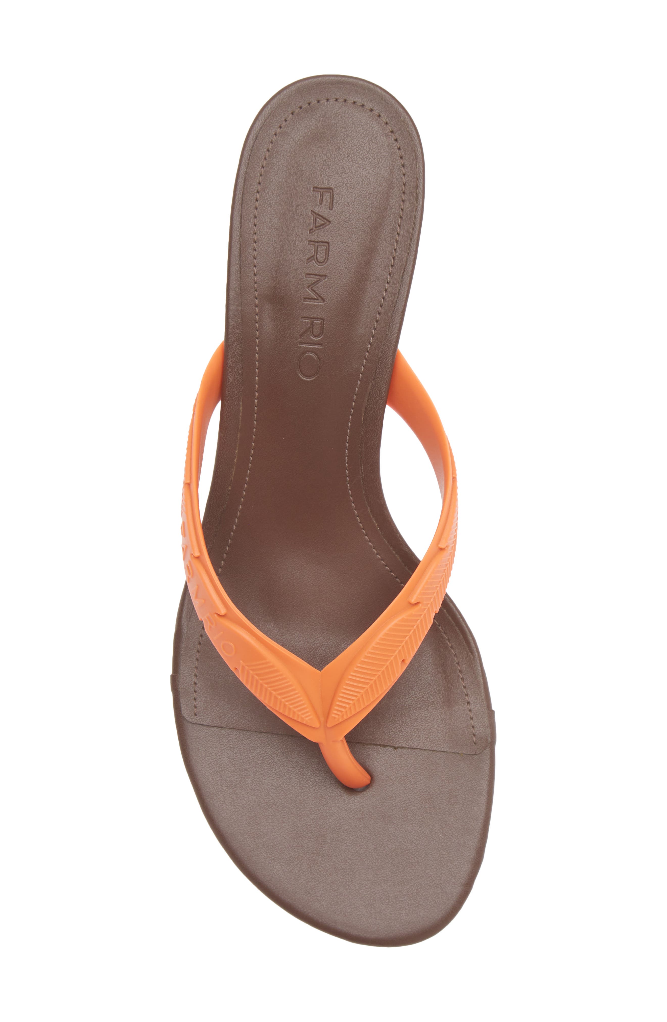 Rob Kitten Heel Sandal, Alternate, color, WALNUT