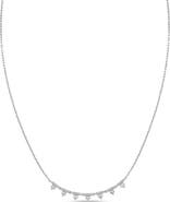 Bony Levy Gatsby 18K White Gold Diamond Frontal Necklace