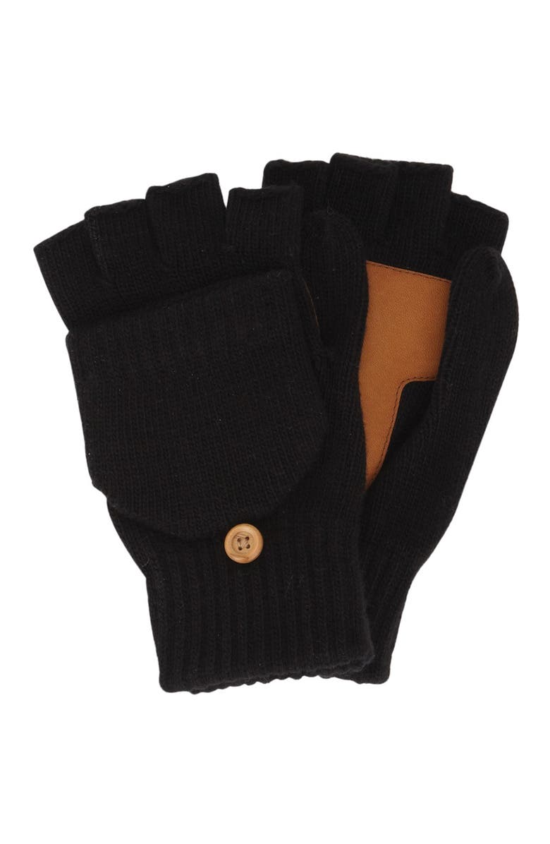 Original Penguin 'Costello' Knit Convertible Gloves, Main, color, 
