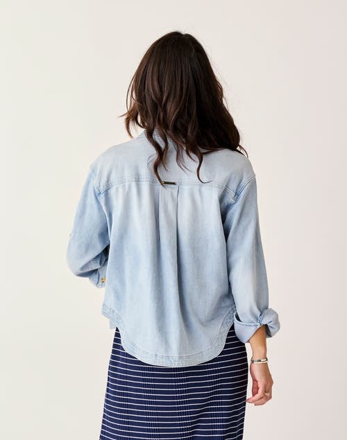 Carve Designs Flora Denim Shacket