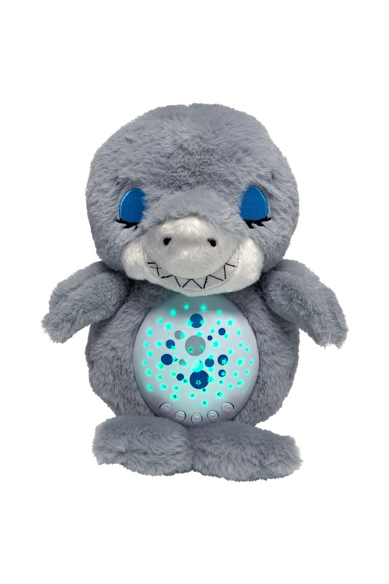 Sweet Dreams Shark Lights and Sounds Animal Plush, Alternate, color, Multicolored