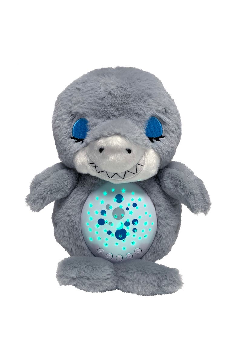 Happpy Nappers Lullabrites Sweet Dreams Shark Lights and Sounds Animal Plush, Alternate, color, Multicolored