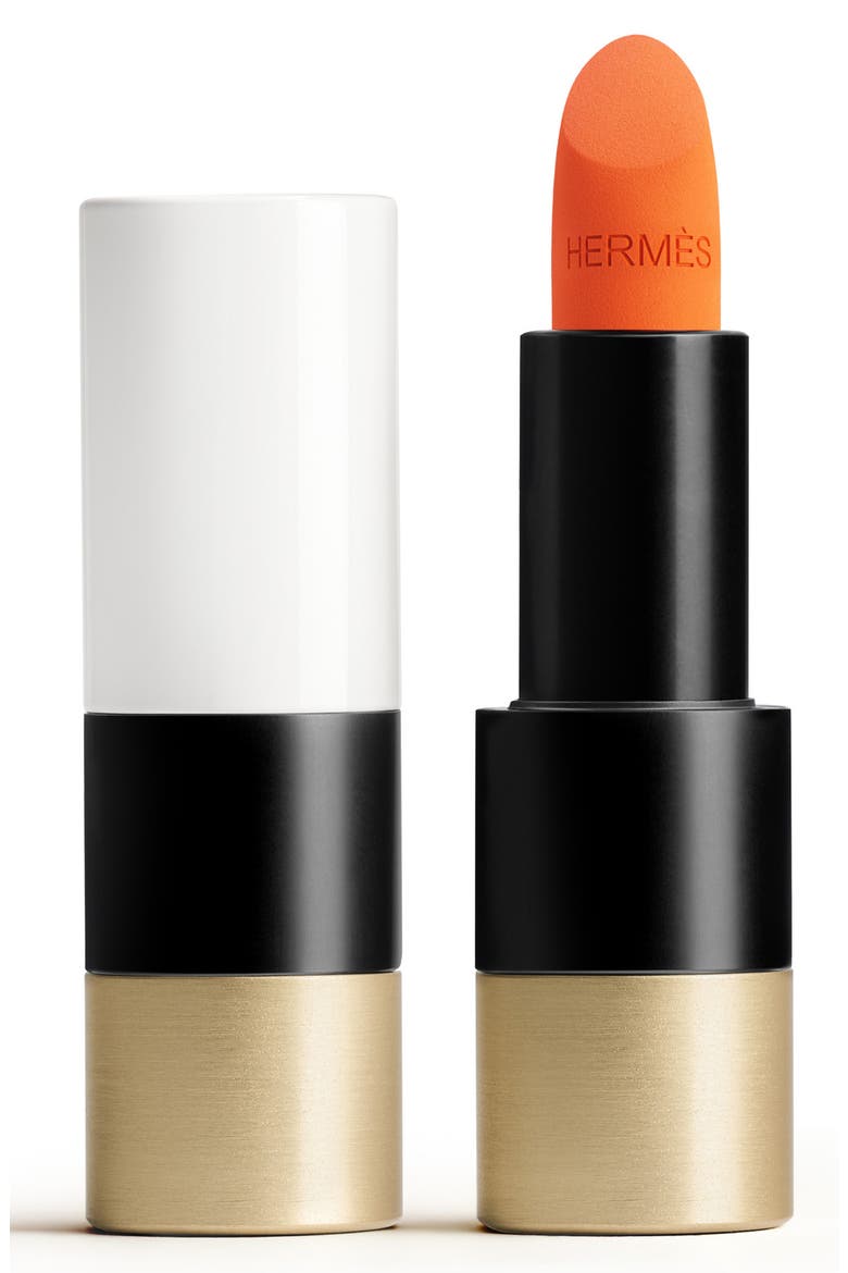 Rouge Hermès - Matte Lipstick, Main, color, 33 ORANGE BOITE