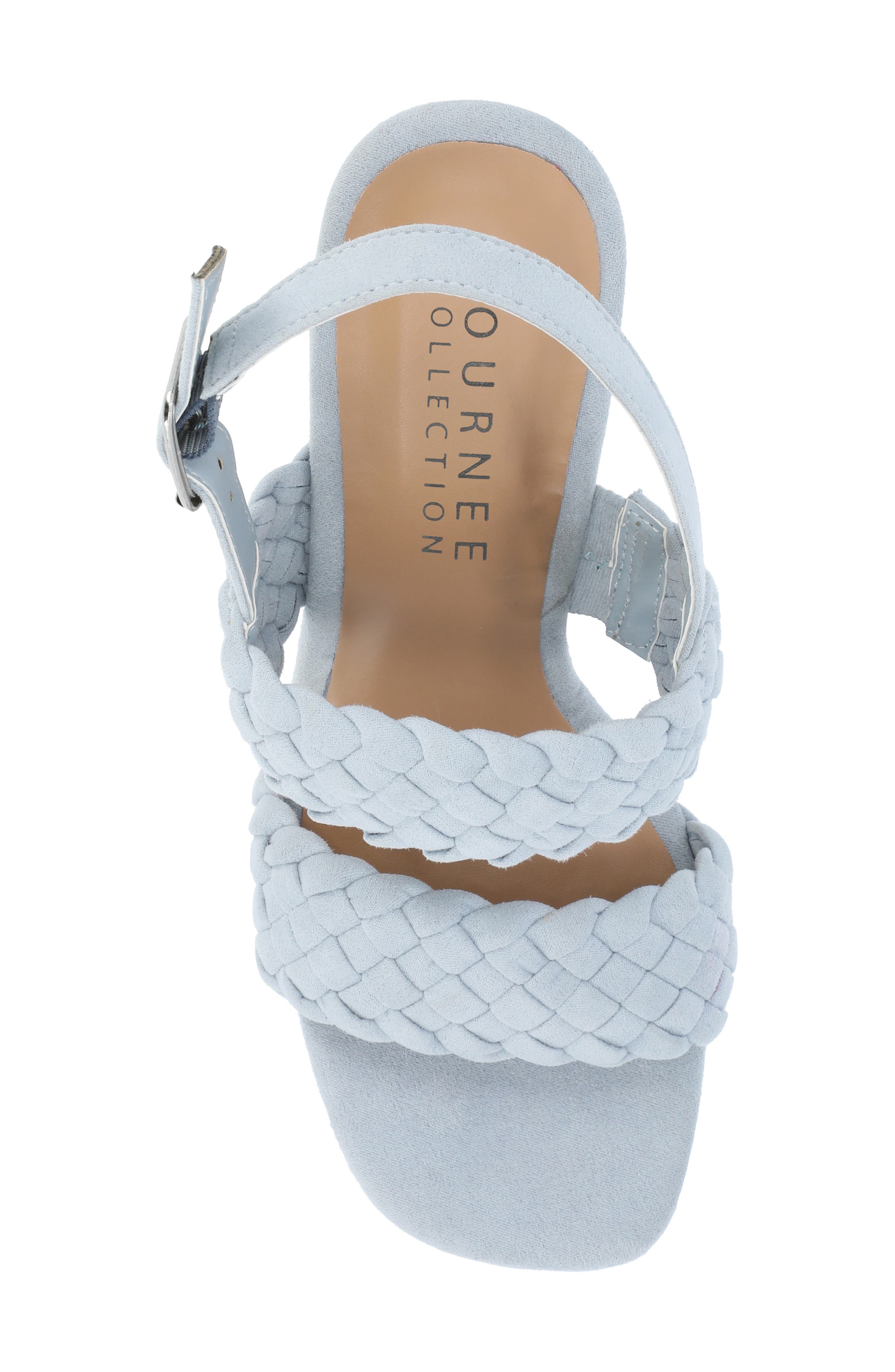 Ayvee Wedge Sandal, Alternate, color, BLUE