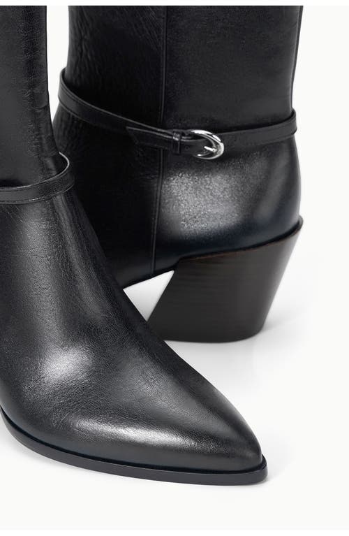 Staud Austen Block Heel Bootie In Black
