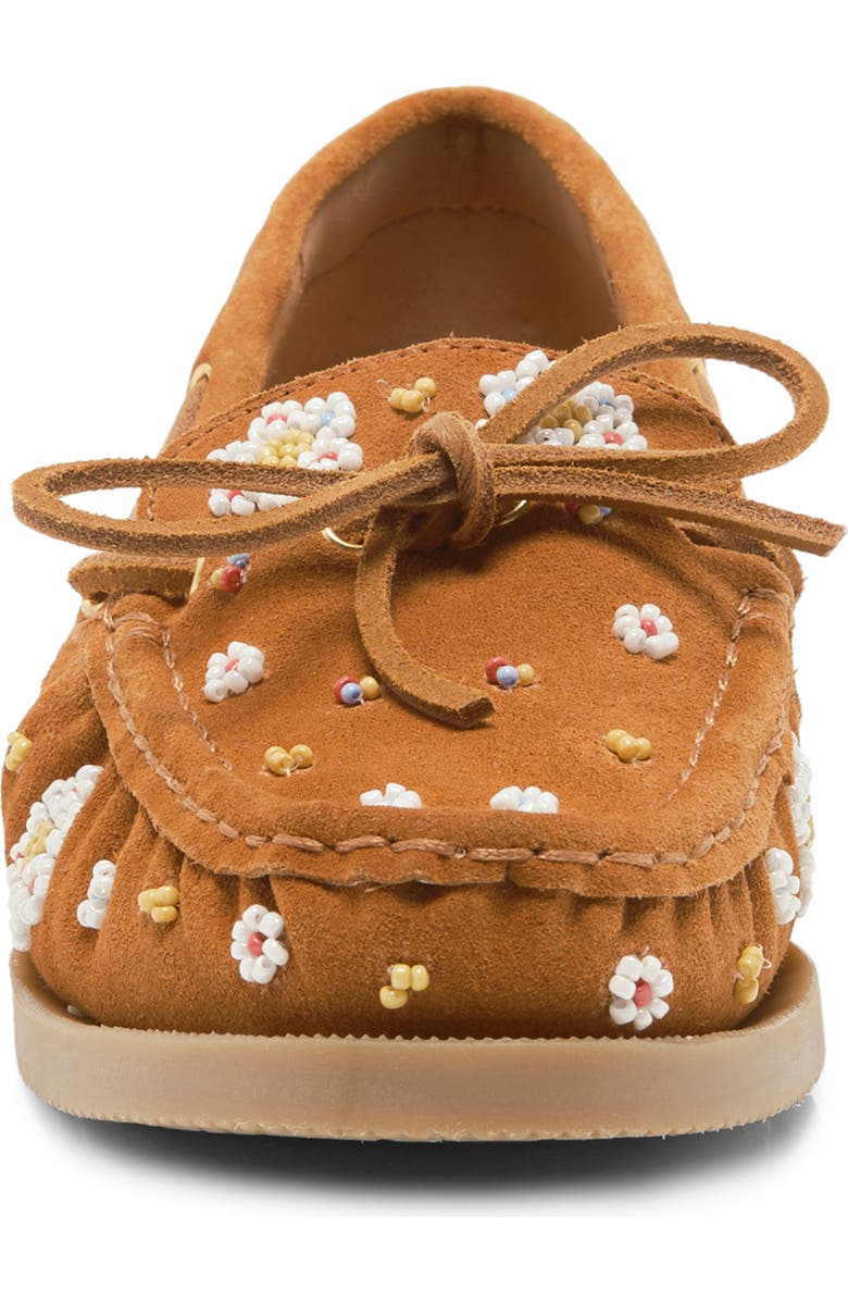Free People Sandy Beaded Boat Shoe, Alternate, color,