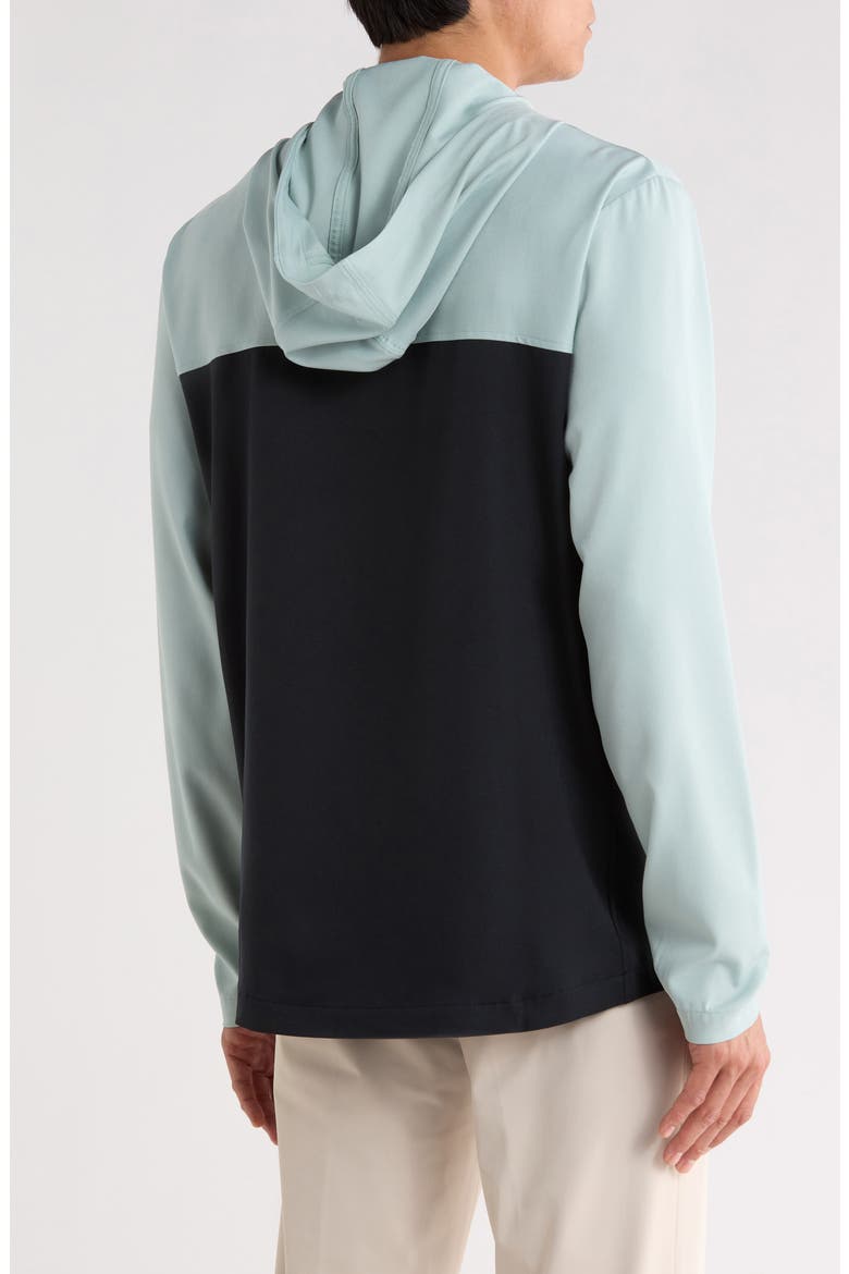 Coin Toss Colorblock Hoodie, Alternate, color, GRAY MIST