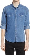AG Aiden Western Denim Button-Up Shirt