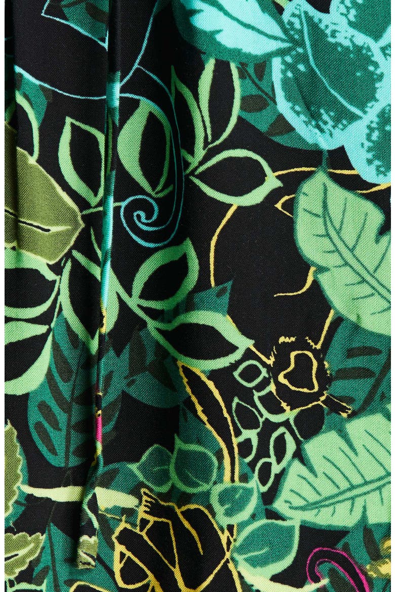 Wild Heart Leaf Print Dress, Alternate, color, PRINT