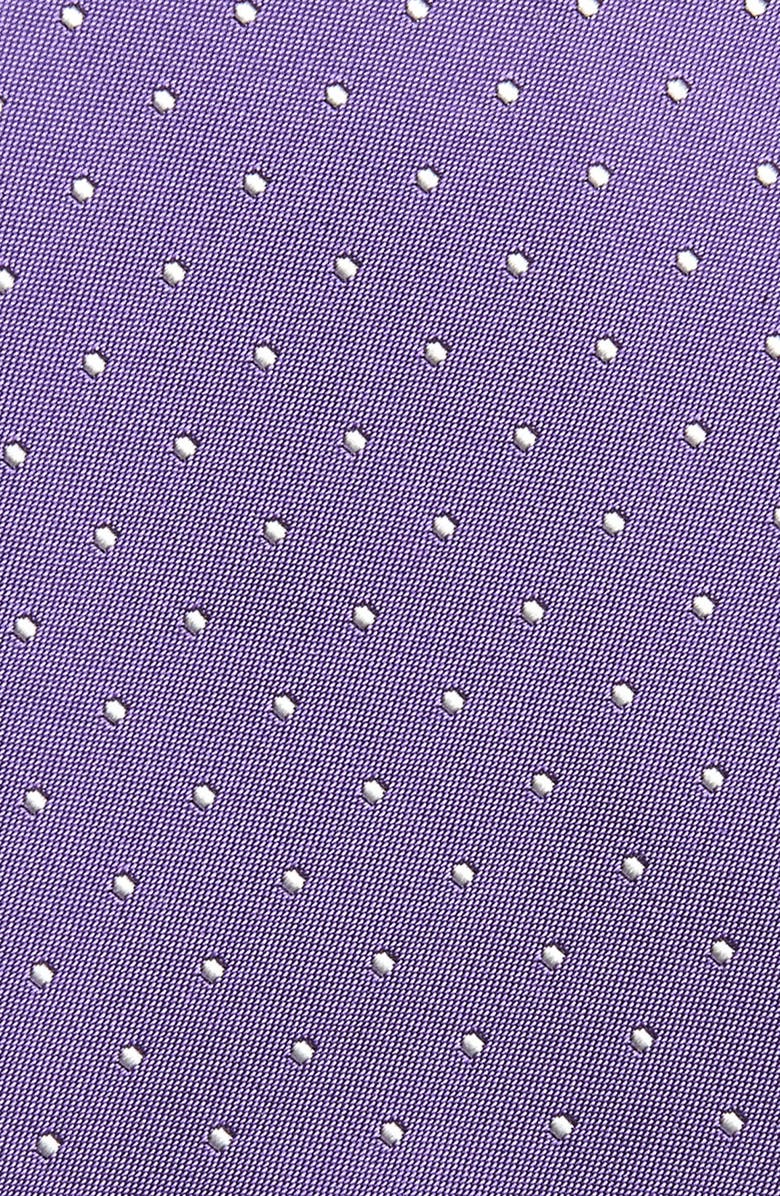 Ralph Lauren Purple Label Polka Dot Silk Tie, Alternate, color, Purple