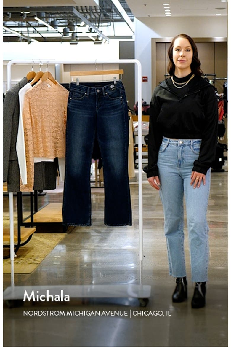 Suki Slim Fit Bootcut Jeans video