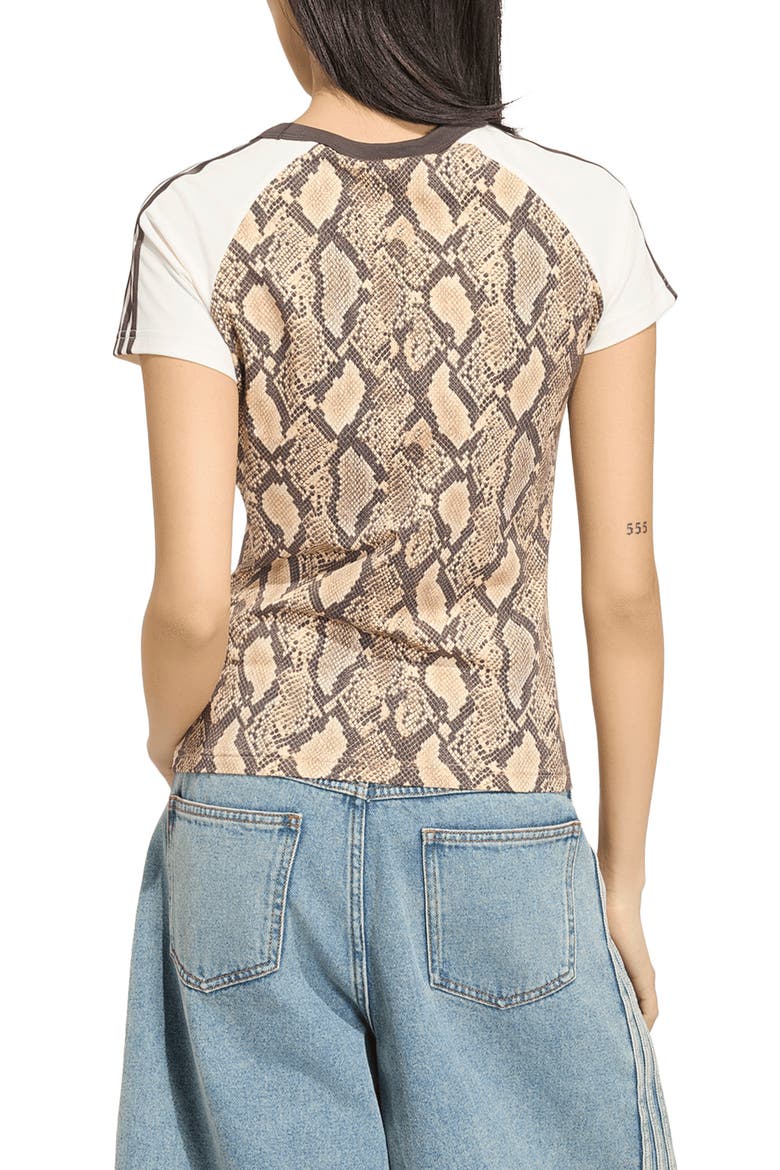 Cali Snakeskin Graphic T-Shirt, Alternate, color, LINEN/ MAGIC BEIGE