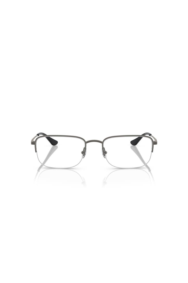 55mm Rectangle optical glasses, Alternate, color, Grey