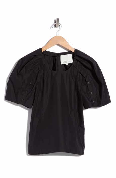Bloom Sleeve Scoop Neck Top