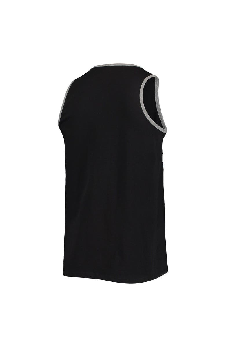 '47 Men's '47 Black Las Vegas Raiders Edge Super Rival Tank Top, Alternate, color, Black
