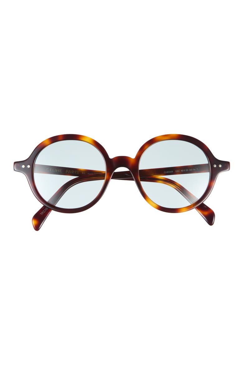 48mm Pantos Sunglasses, Main, color, BLONDE HAVANA / GREEN