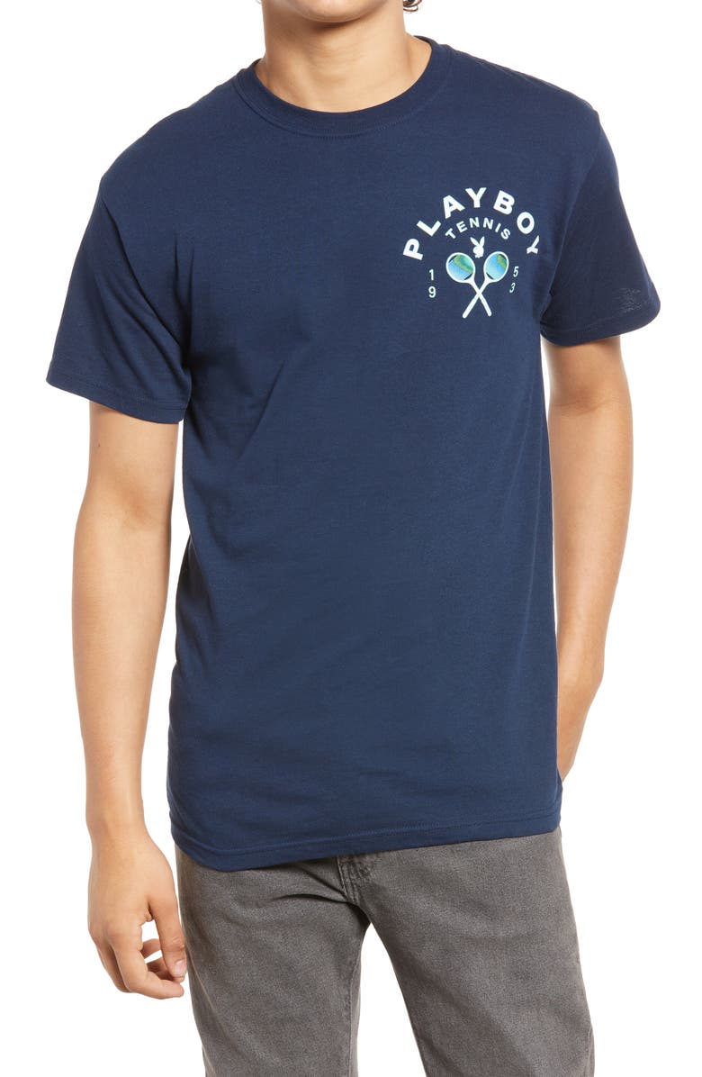 Merch Traffic Playboy Chest Logo T-Shirt, Main, color,