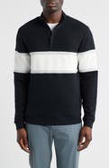 Swannies Owen Chest Stripe Golf Quarter Zip