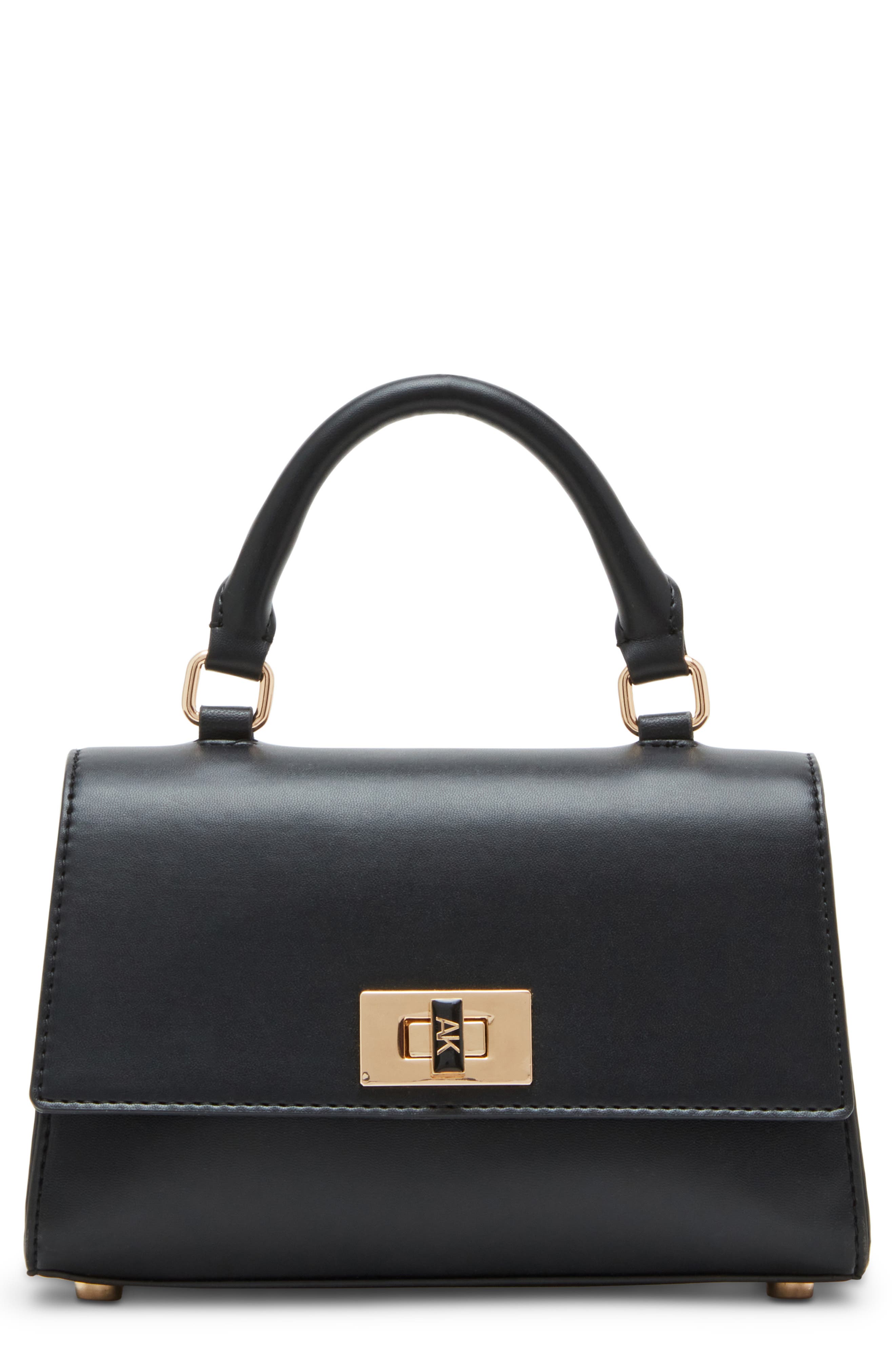 Anne Klein Top Handle Flap Bag, Main, color, 