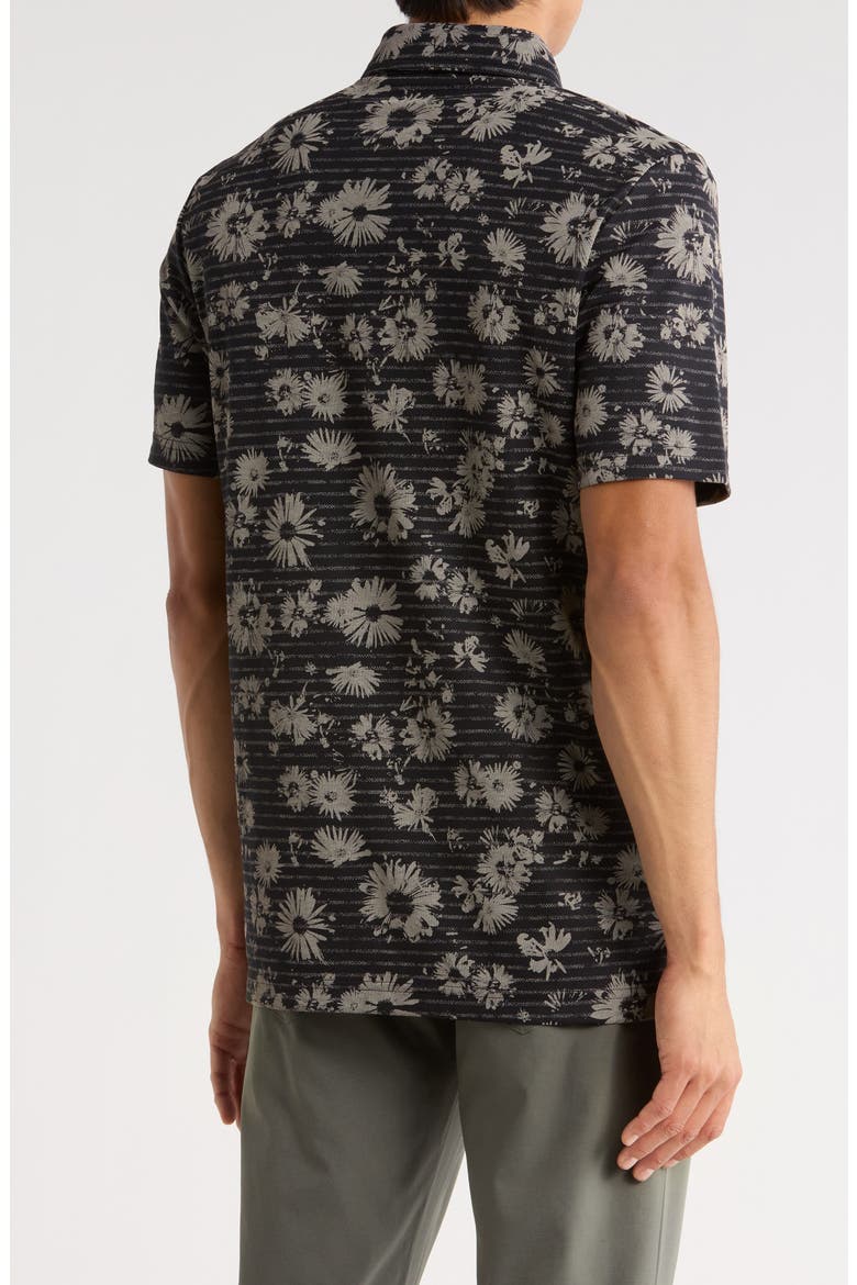 Shaded Grove Polo, Alternate, color, BLACK
