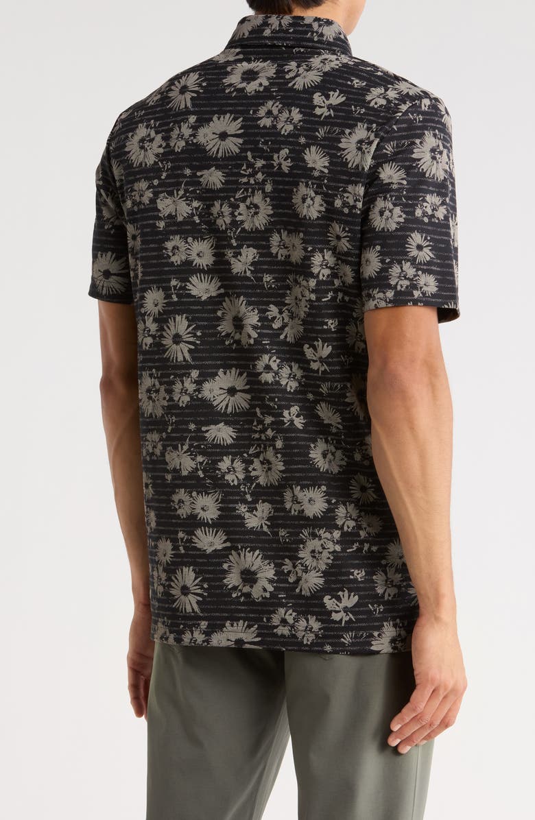 TravisMathew Shaded Grove Polo, Alternate, color, Black