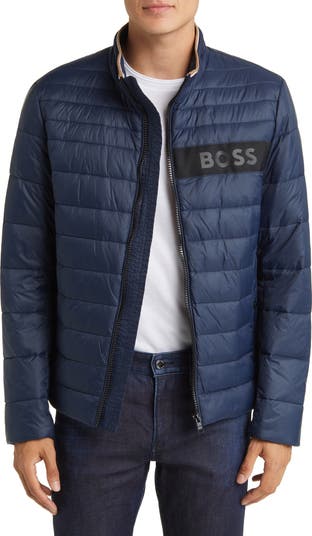 Boss Men s Water Repellent Padded Jacket Black