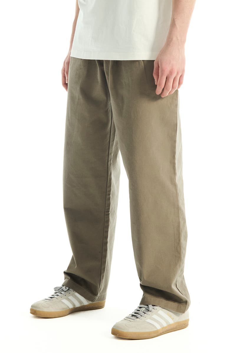 VOUSETI Relax Fit Tailored Pants, Alternate, color, Coffee