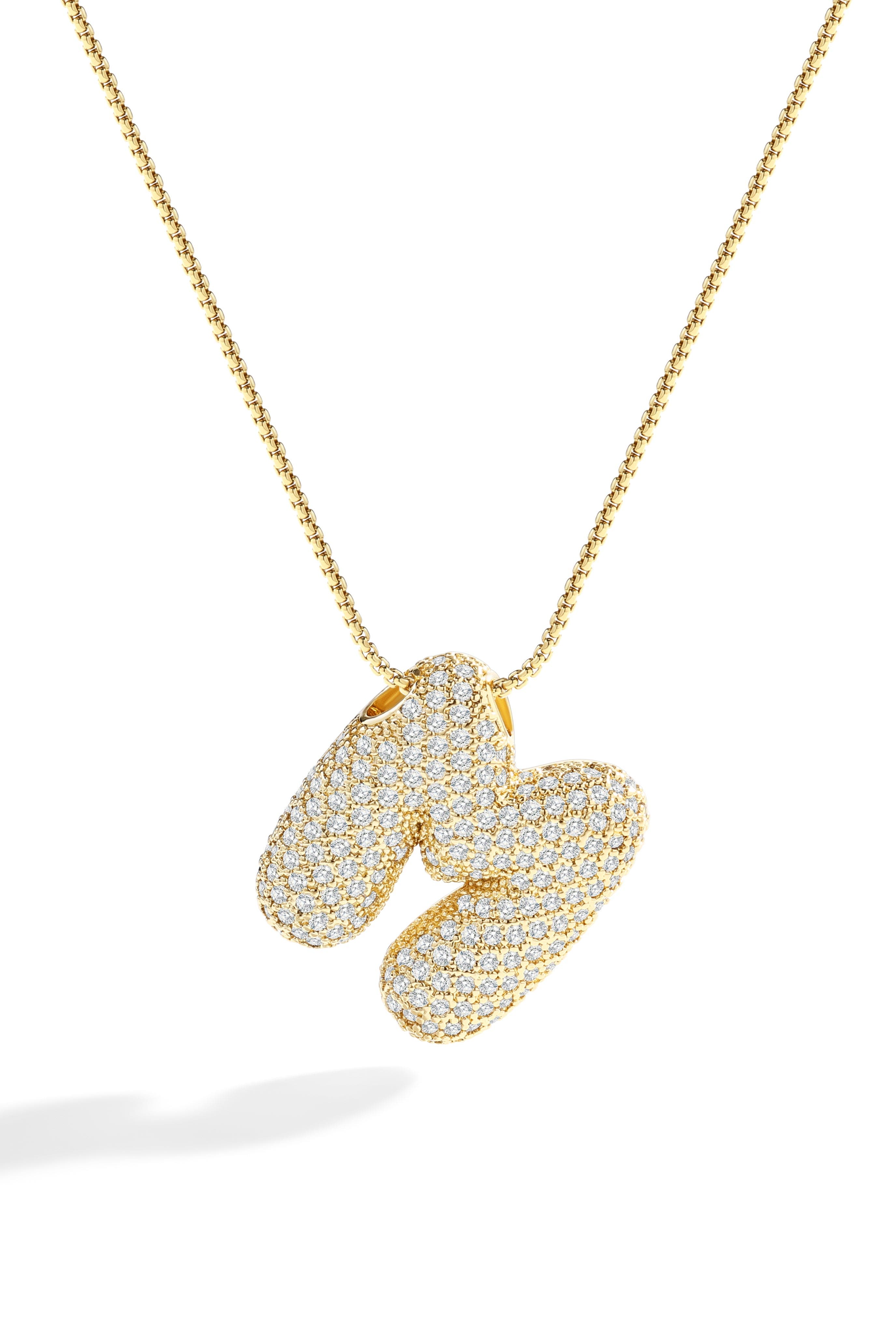 18k Gold / Letter M