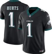 Nike Men's Nike Jalen Hurts Black Philadelphia Eagles Alternate Vapor F.U.S.E. Stitched Limited Jersey
