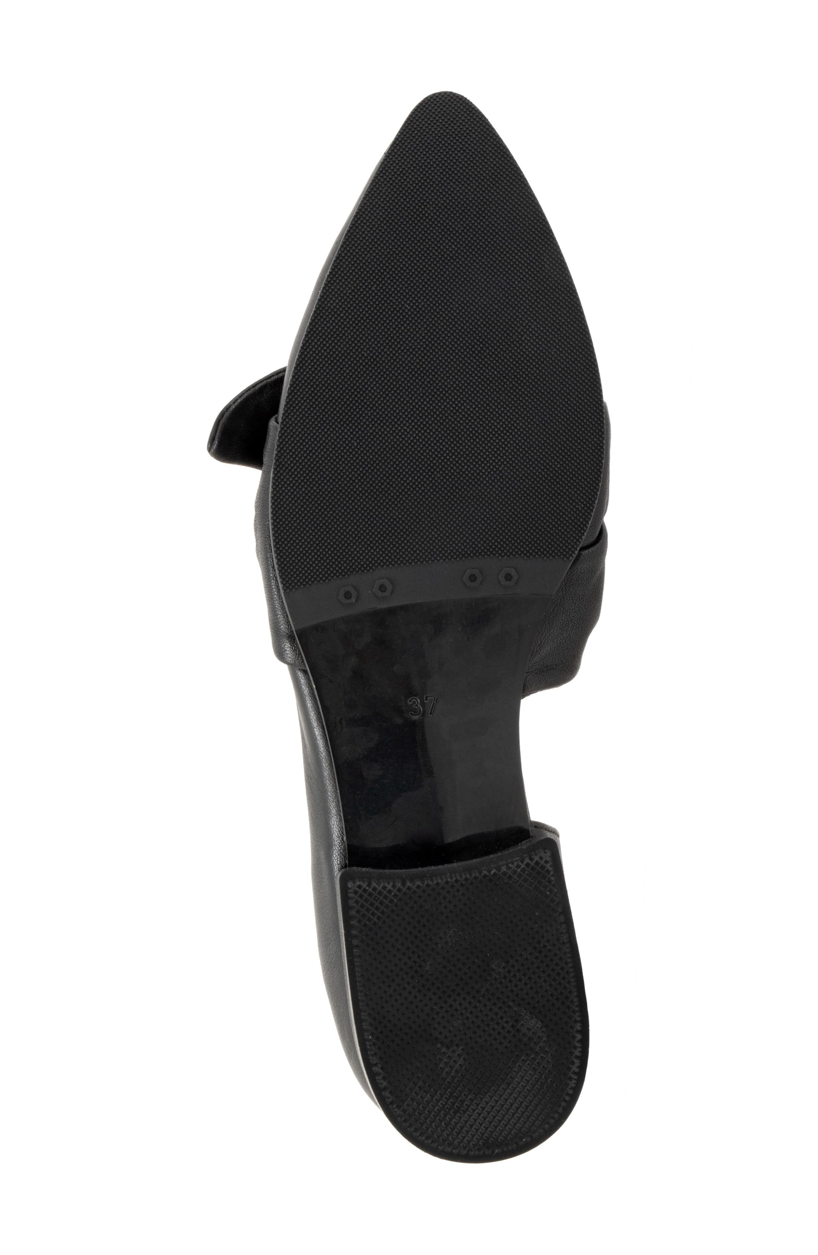 Bueno Ivory Half d'Orsay Pointed Toe Flat, Alternate, color, 