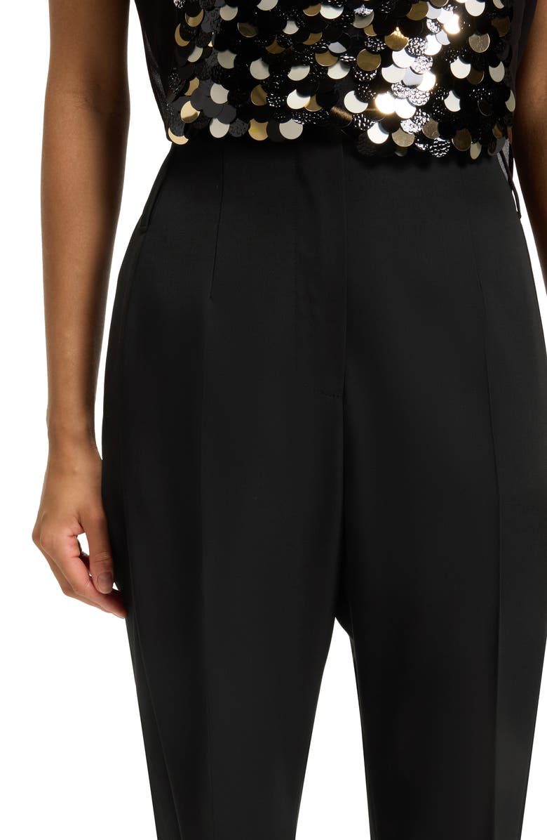 BOSS Tanjana Slim Fit Pants, Alternate, color, Black