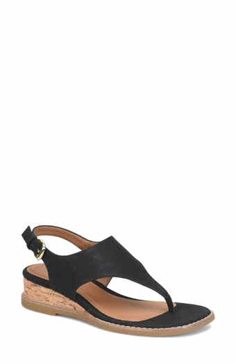 EUROSOFT Macrae Slingback Wedge Sandal