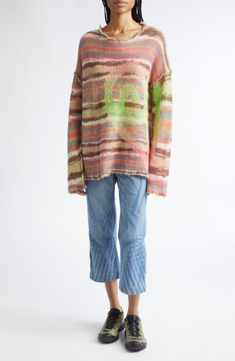 Paolina Russo Capri Jeans, Alternate, color, Blue