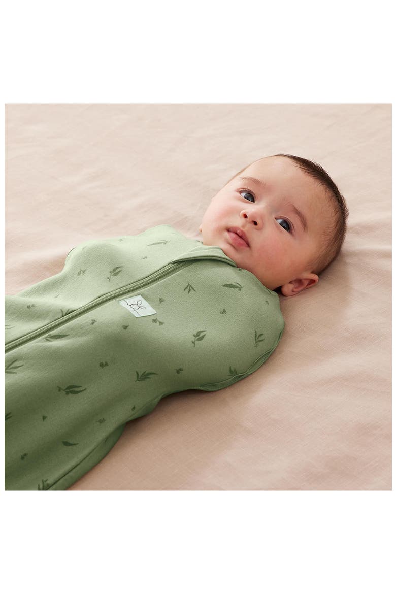 1.0 TOG Organic Cotton Cocoon Swaddle Sack, Alternate, color, WILLOW