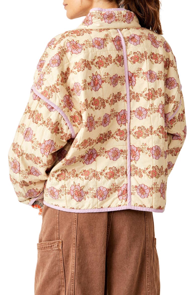 Chloe Print Jacket, Alternate, color, TEA COMBO