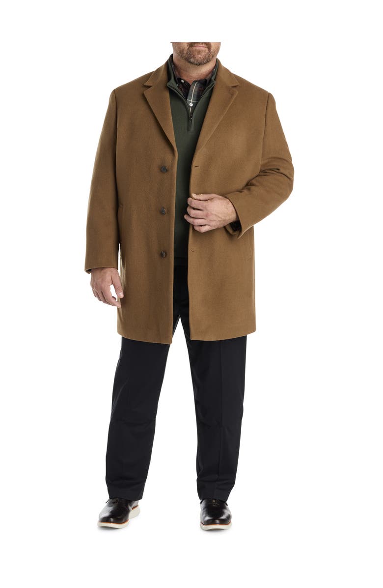 Oak Hill by DXL Big & Tall Large Plaid Performance Sport Shirt, Alternate, color, 