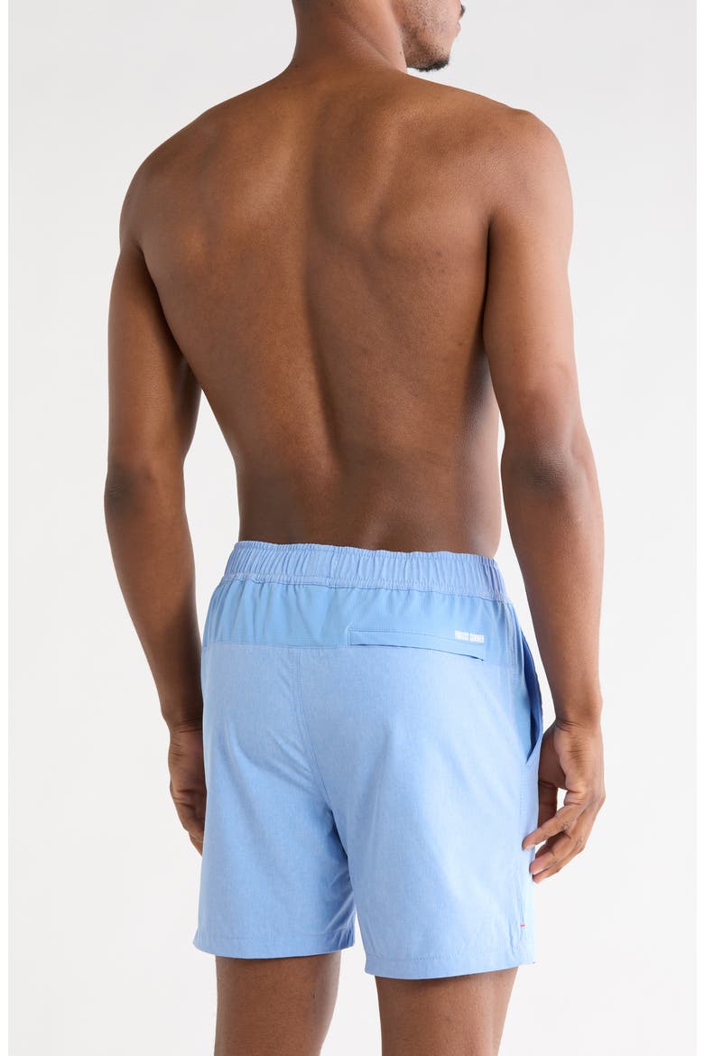 Pieced Hybrid Shorts, Alternate, color, BRIGHT BLUE