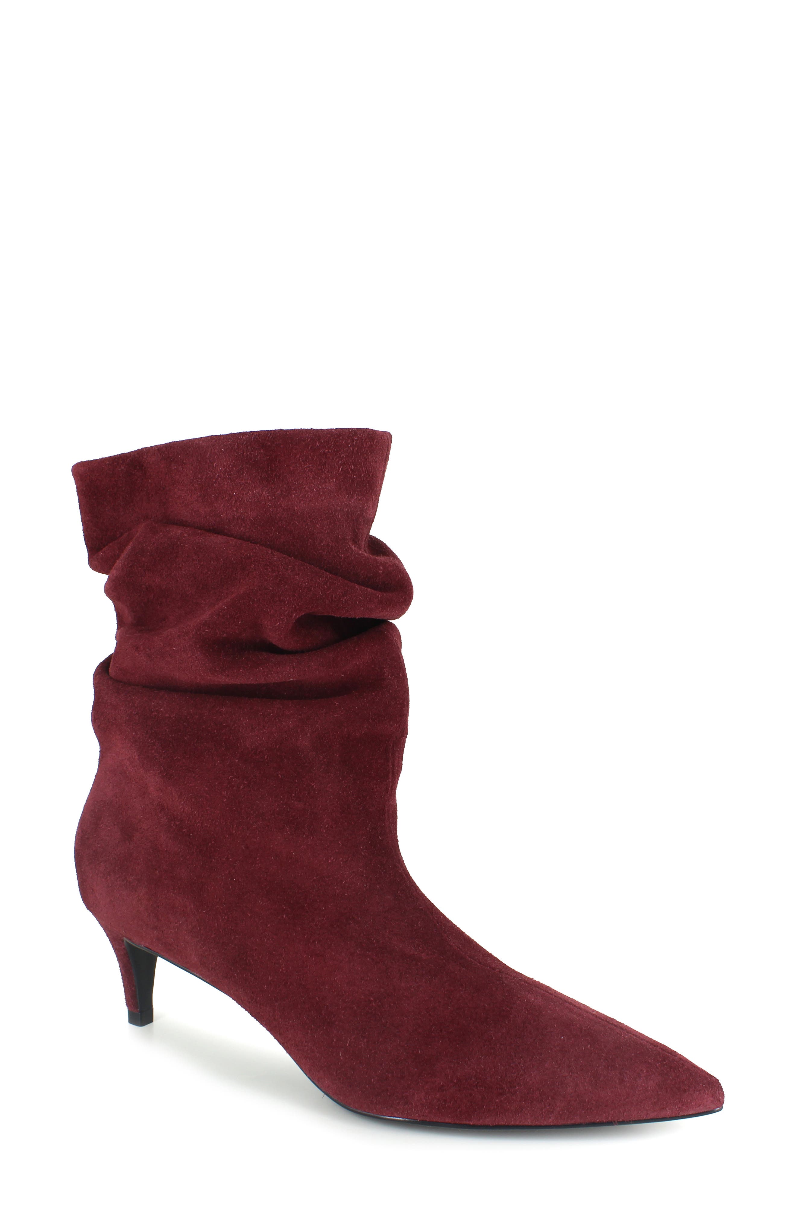  Burgundy Suede