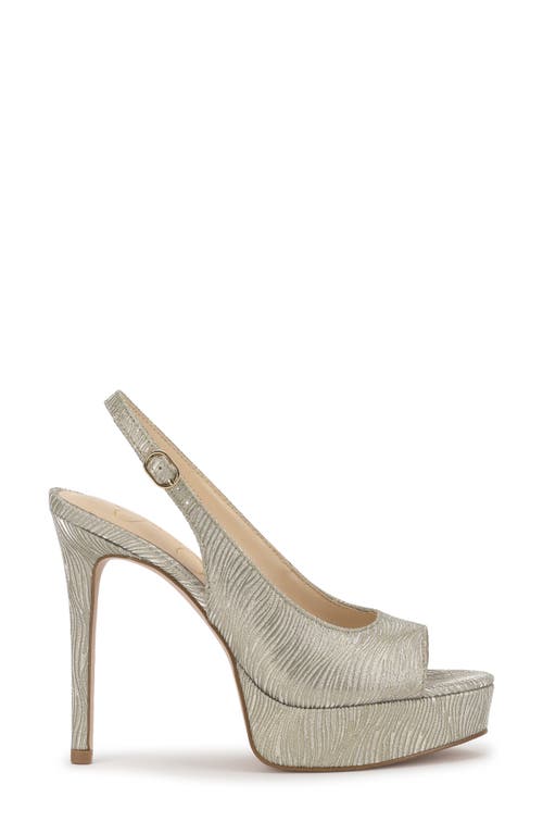 Jessica Simpson Sibilla Slingback Platform Sandal In Multi