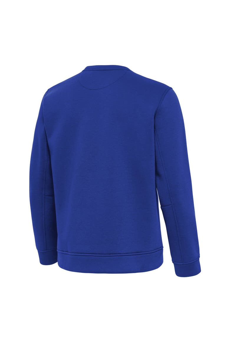 Men's Antigua Royal Los Angeles Dodgers Relevant Lightweight Pullover Sweatshirt, Alternate, color, Royal