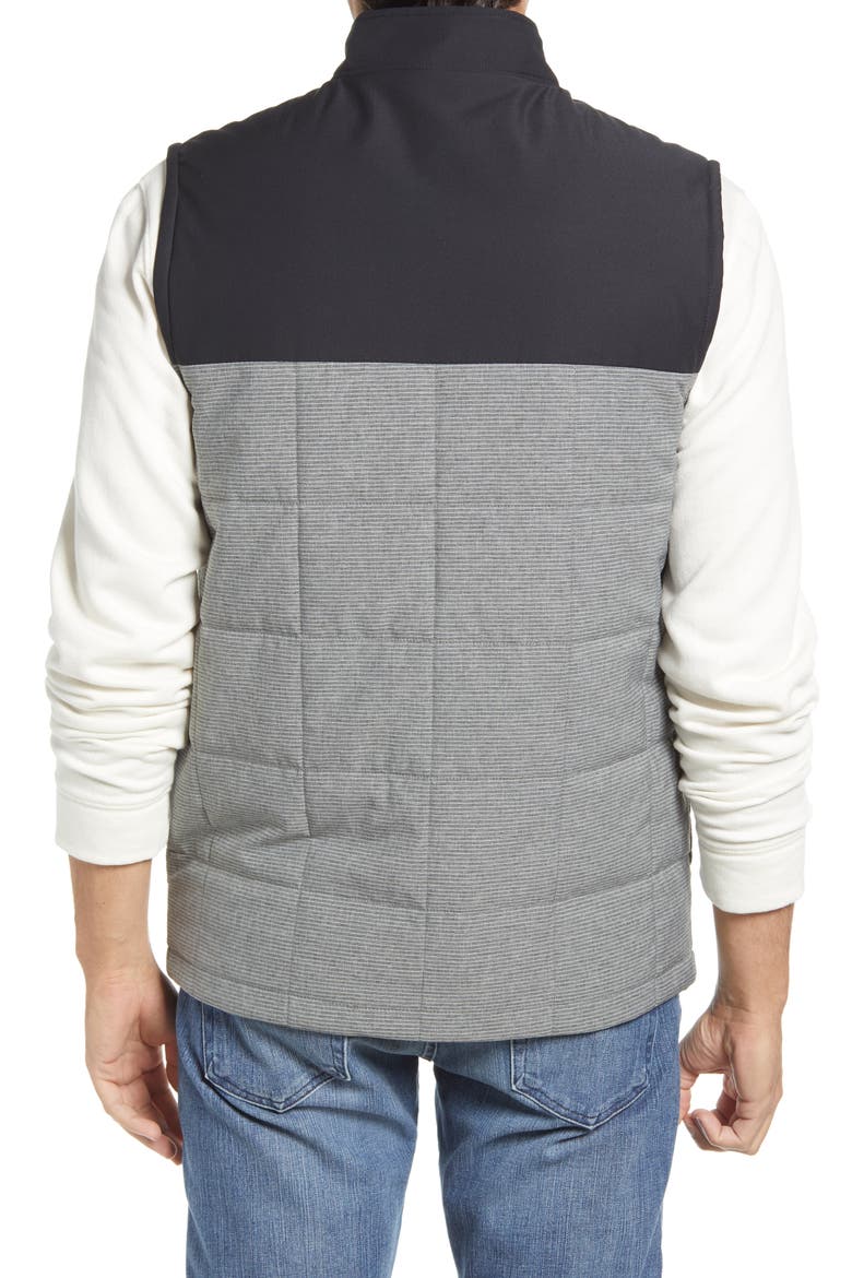 Travis Mathew Zappers Vest, Alternate, color, BLACK