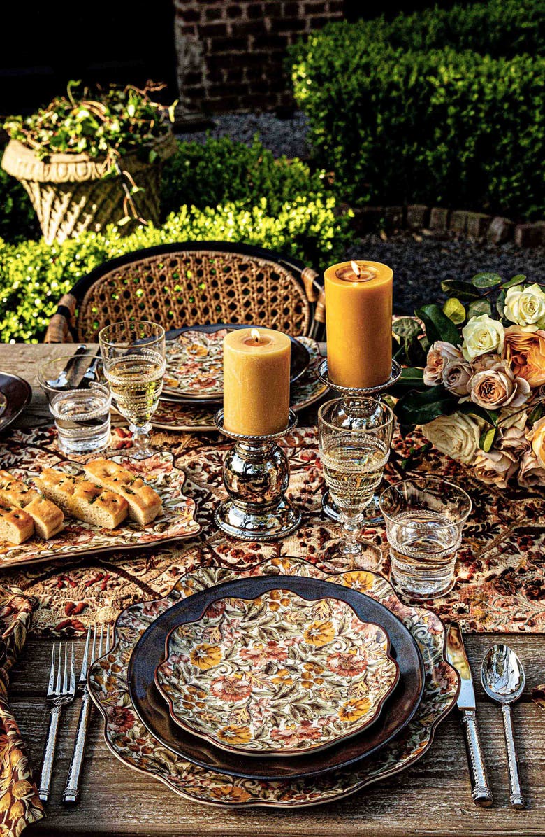 Juliska Willa Salad/Dessert Plate, Alternate, color, Amber