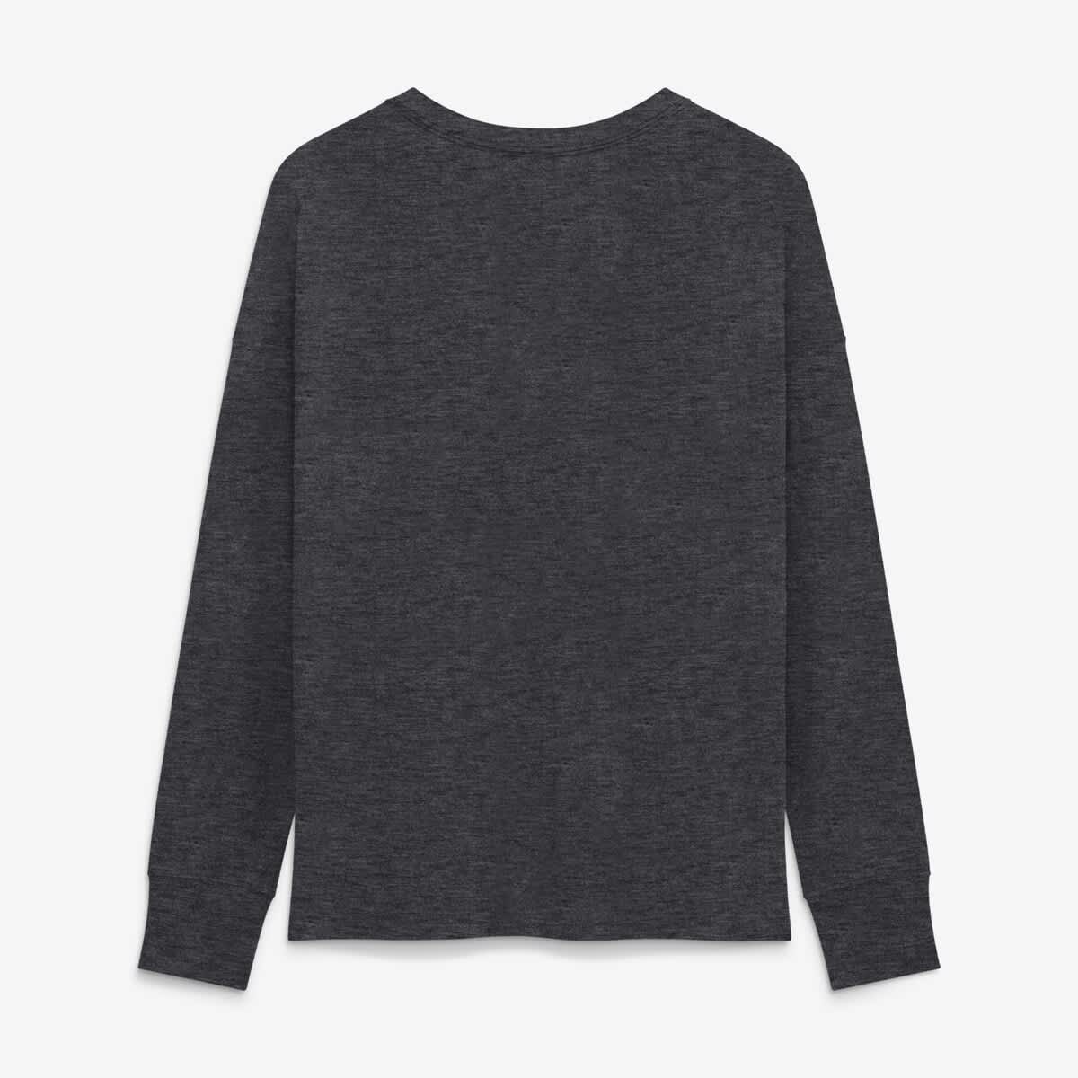 Women's Fanatics Heather Charcoal Buffalo Sabres Competition Legacy Long Sleeve T-Shirt - image 2