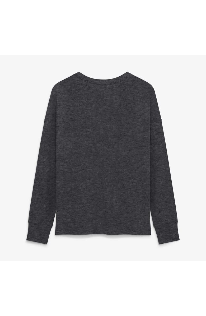 FANATICS Women's Fanatics Heather Charcoal Buffalo Sabres Competition Legacy Long Sleeve T-Shirt, Alternate, color, Heather Charcoal