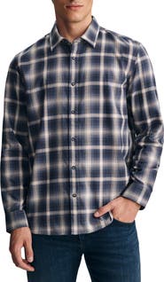 Mavi Jeans Plaid Cotton Button-Up Shirt