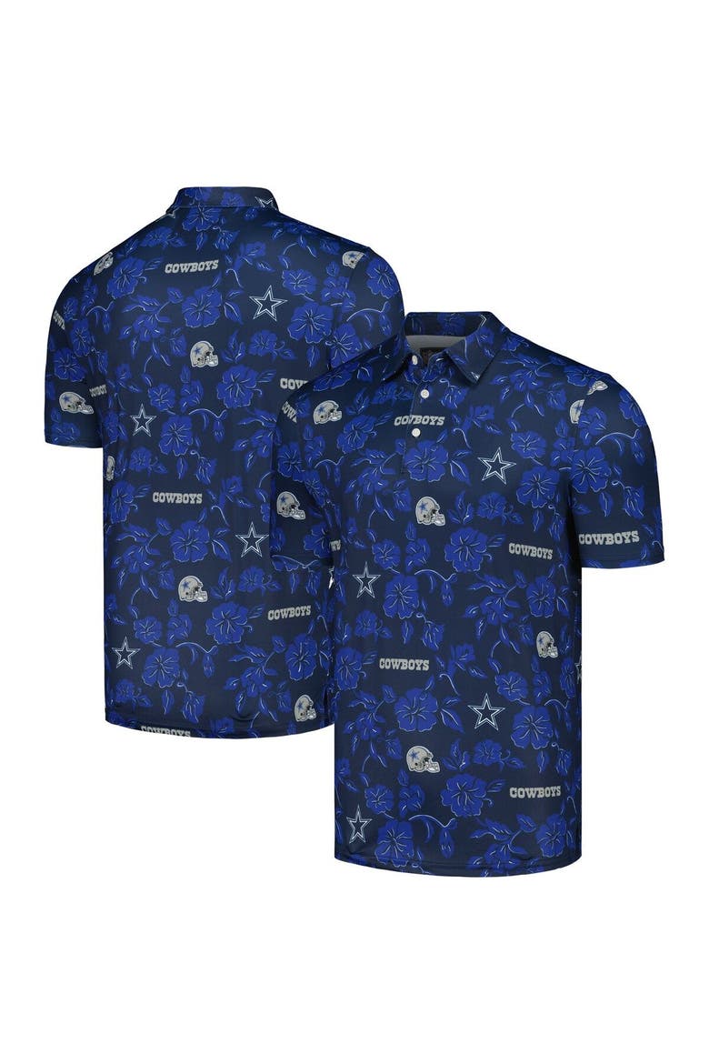 Men's Reyn Spooner Navy Dallas Cowboys Pua Performance Polo, Main, color, Navy